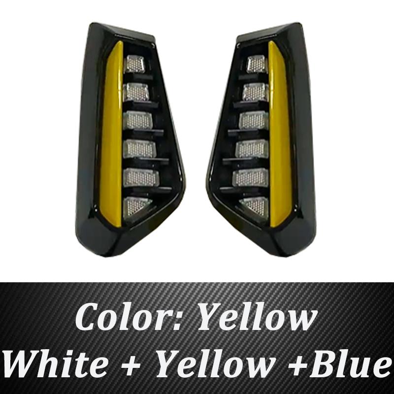 For Trumpchi GAC Empow 21 22 23 24 25 Daytime Running Lights with Front Fog Lights, LED Daytime Running Lights, Flowing Light La жёлтый