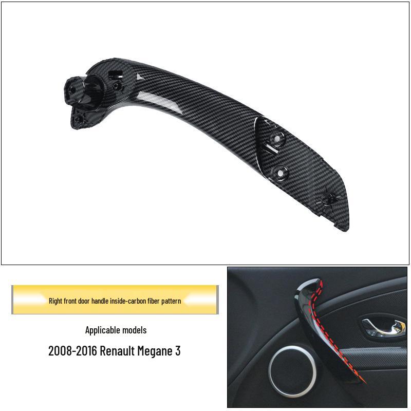 Renault Megane 3-Türer Innenraum Vordertürgriff Armlehnenhalter Abdeckung Zierleiste