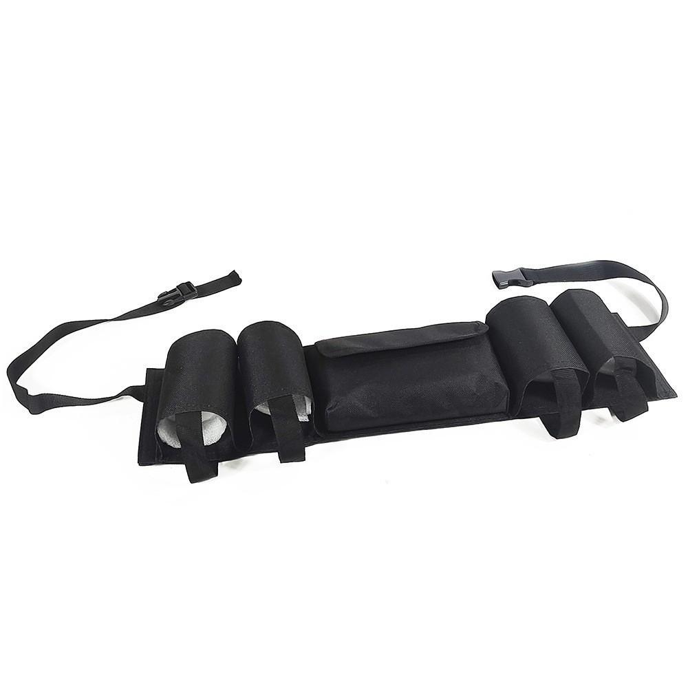 4 Bottle Pockets Waist Tools Bag Adjustable Tool Pouch Belt Adjustable Bottle Bag Housekeeping
