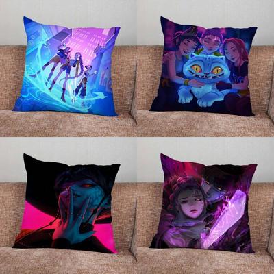 D-Demon Hunters Kpop Pillow Case Pillowcase Home Sofa Cushions Car Cushions Pillowcover Office Pillowshell Pillow