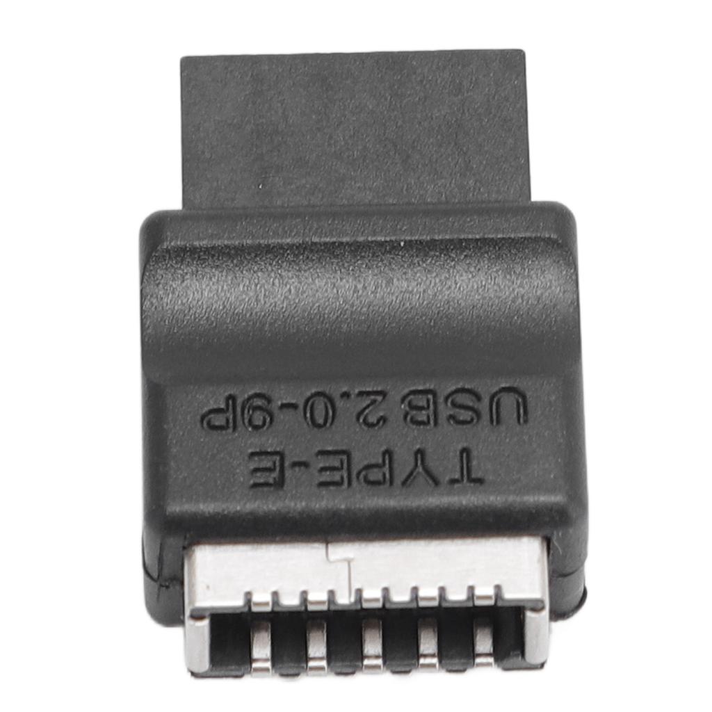 PH721 9PIN Male to TYPE E Female Adapter PVC 480Mbps Compact 9PIN to TYPE E Converter