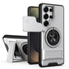 KEYSION Magnetic Phone Case for Samsung Galaxy S25 S26 Ultra S26+ S25 FE Slide Camera Protection Upright Kickstand Ring Shockproof Cover