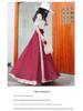 Two-Tone Satin Chiffon Lace-up Dance Midi Skirt for Women