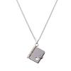 Titanium Steel Girl Love Letter Necklace Can Be Opened Pendant, Couple's New Personalized Temperament Necklace Collarbone Chain
