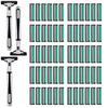 Men's Portable Three-Layer Stainless Steel Razor with German Precision