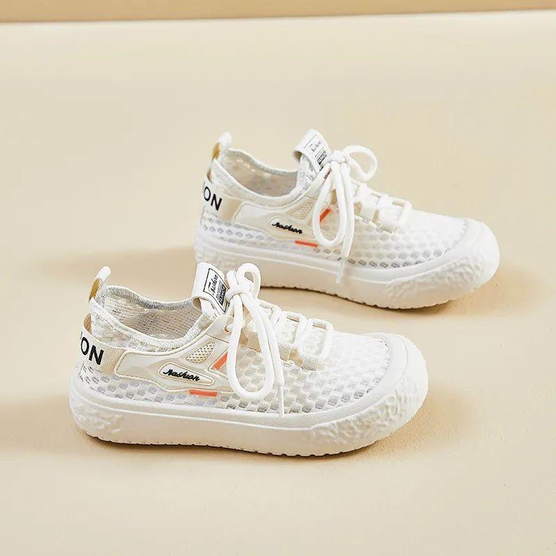 

Женские кроссовки 2024 новые весенне-осенние кроссовки универсальные спортивные и повседневные на плоской подошве дышащая сетка кроссовки папины 40