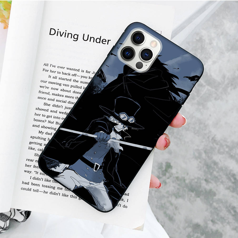 JW52 Ace Sabo Black Soft Case for OPPO Reno 8 6 5 4 Pro Plus Find X3 A17 A3 A31 A38 A40 A53 A54 A55 A74 A76 A78 A77 A80 A94 A95 A96 Lite