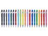 Multicolor Touchscreen Magic Pen with Spray Paint Aluminum Barrel and Logo Printing