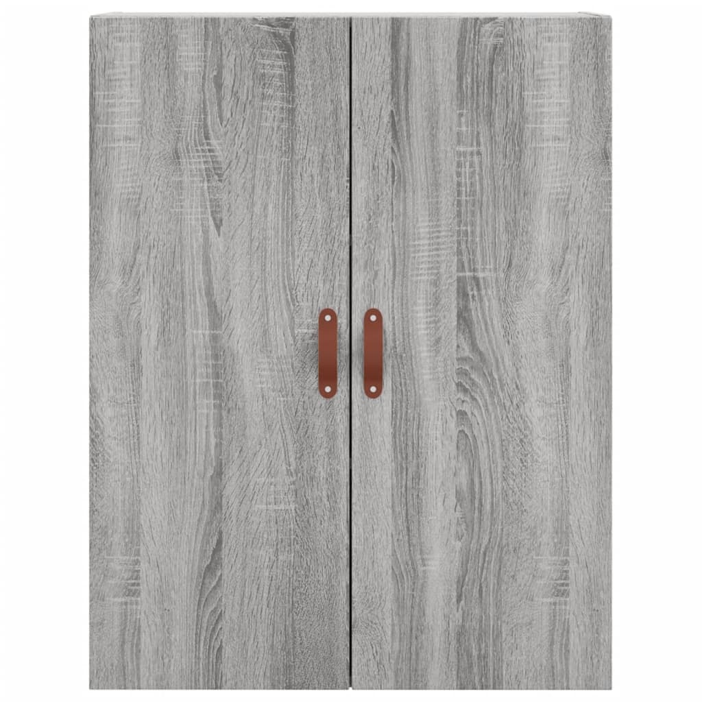 Wall Cabinet Gray Sonoma 69.5 X 34 X 90 Cm