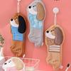Thicker Cleaning Towel Quick Drying Dishcloths Creative Dachshund Shaped Hand Towel  Bathroom