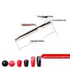304 Stainless Steel Dual-End Threaded Machine Tool Handle Rod for Bench Drill