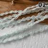 Lolita Lace Bead Ruffled Lace Fabric Pleated Edging Satin Ribbon Diy Baby Clothing Skirt Curtain Furniture Decoration Lace Trim