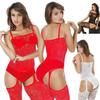 Women Lingerie Sexy Body Stocking Sleepwear Lace Teddy Dress Nightwear Babydoll