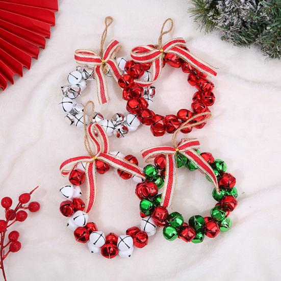 Bell Wreath Ornaments Small 8 Inch Christmas Crisp Sound Bells