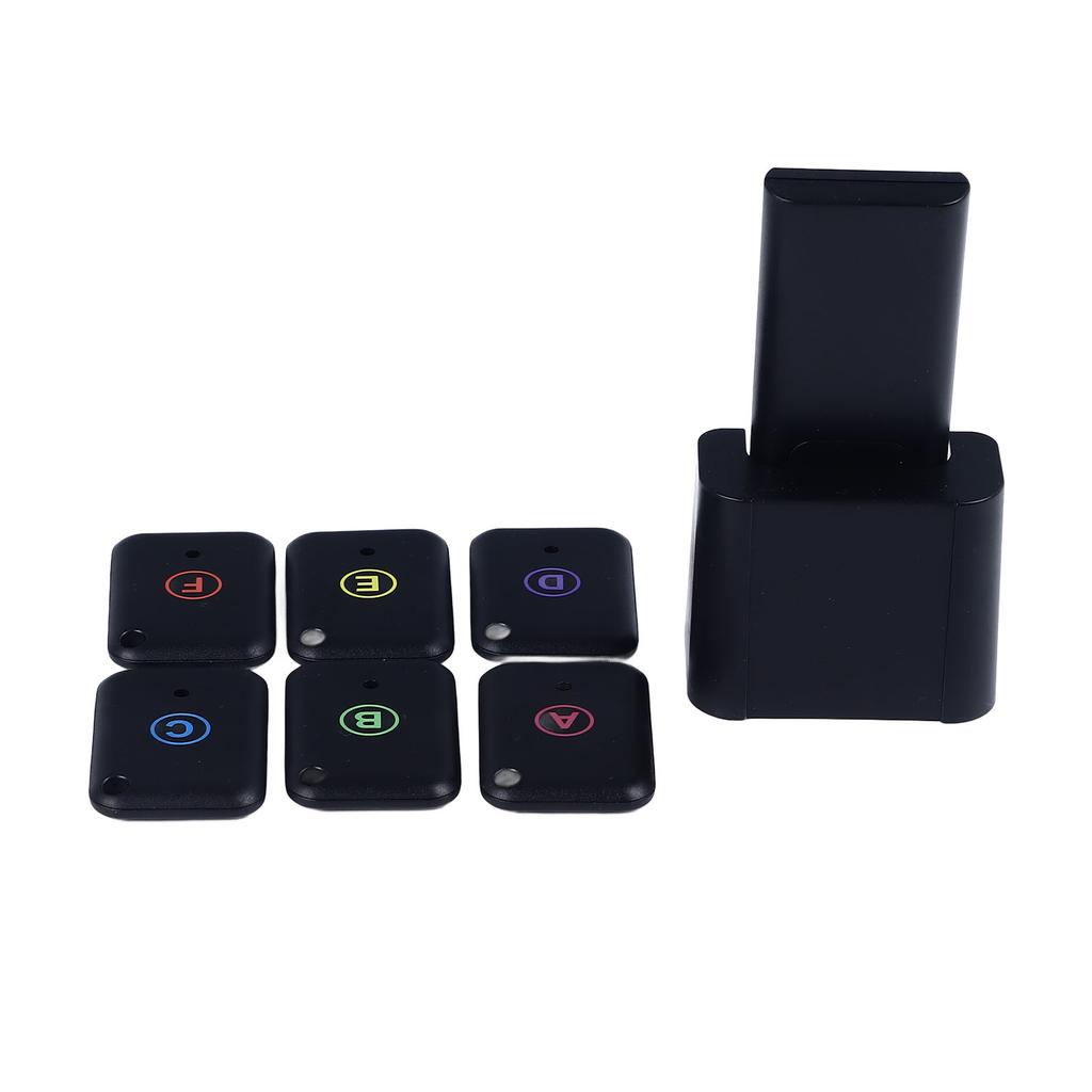Key Finder 1 Transmitter 6 Receivers 433.92mhz Wireless Long Range 75 To 80dB High Volume Beep