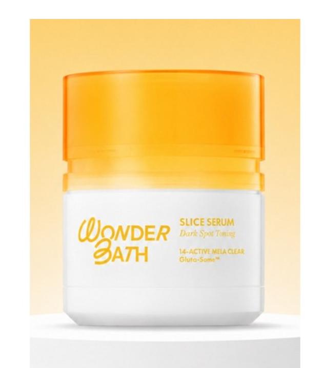 WONDER BATH Slice Serum Dark Spot Toning – Brightening & Dark Spot Care Jelly Serum – 140g / 60 Sheets