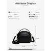 Crossbody Bag Women Faux Leather   Multi Zipper Daily Commute