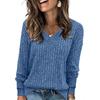 Women's Solid-color Fashionable Long-sleeved Top