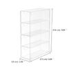 Space saving Clear Drawer Organizer Storage Box for Sunglasses and Stationery