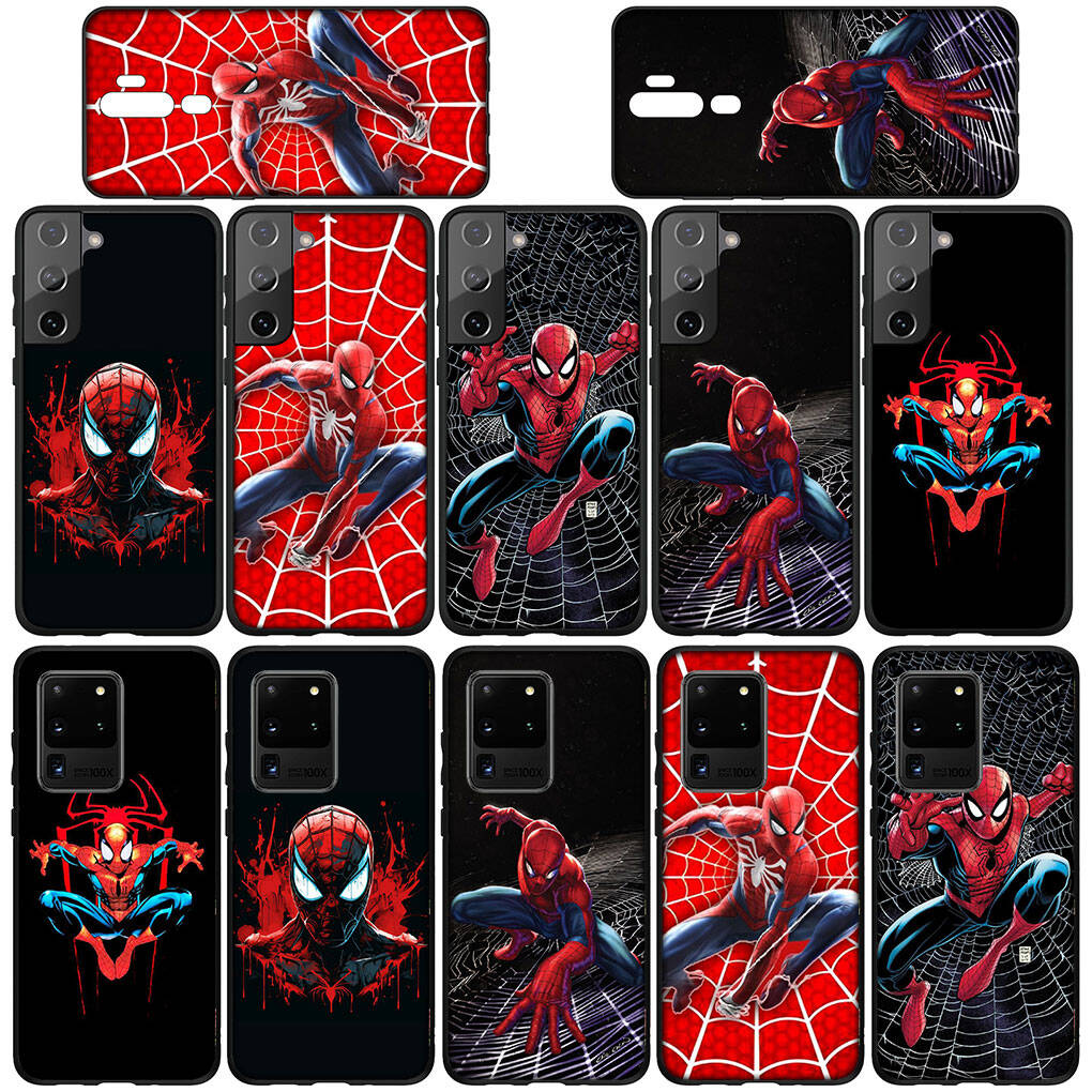 Phone Case for Samsung Galaxy S25 S23 S22 S24 Ultra FE A05 A06 A15 A16 A36 A37 A35 A54 A55 A56 A57 A25 A26 A53 A17 Spider Man Comics Spiderman Cover