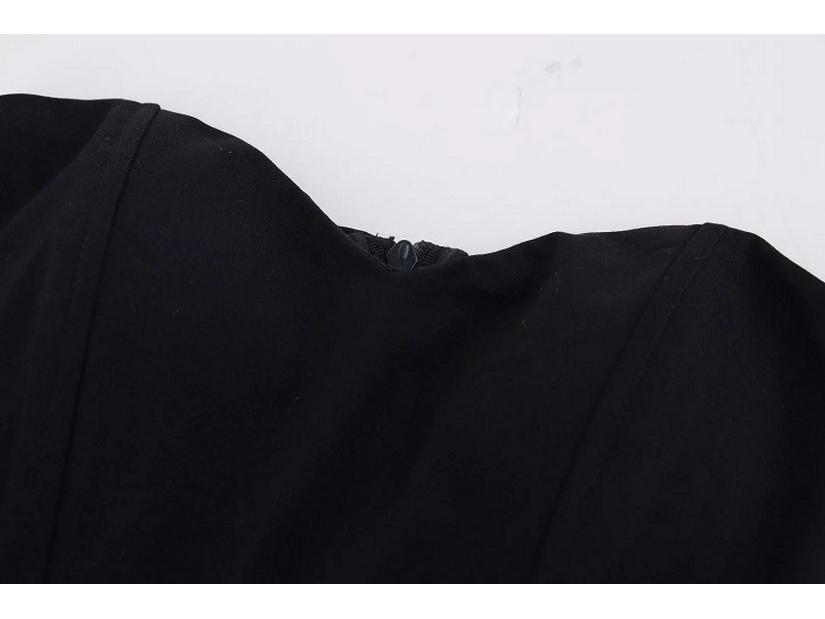 Sommer Europäischer & Amerikanischer Stil Kendall Jenner Fischgrätenkorsett Schlankmachendes Dehnbares Bandeau-Top