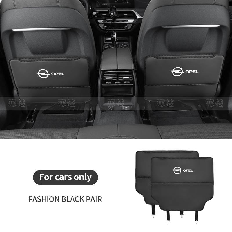 Car Seat Back Protection Anti-Kick Pad Rear Seat Storage Bag For Opel OPCline ASTRA CORSA INSIGNIA MOKKA VECTRA ZAFIRA GTC Tigra
