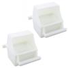 Budgies Plastic Parakeet Parrot Cockatiel Bird Feeder Feeding Cup Food Dispenser Drinking Bowl