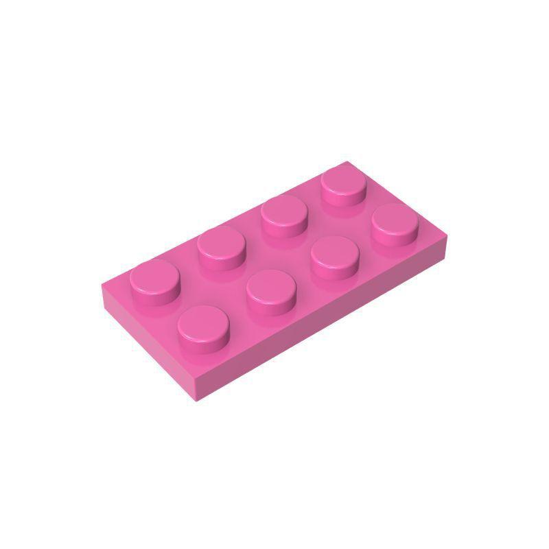 Non-Toxic 10Pcs 3020 2X4 Basic Building Blocks Moc Color Loose Parts Compatible With Brick Diy Children'S Toy Assembly Gift Box