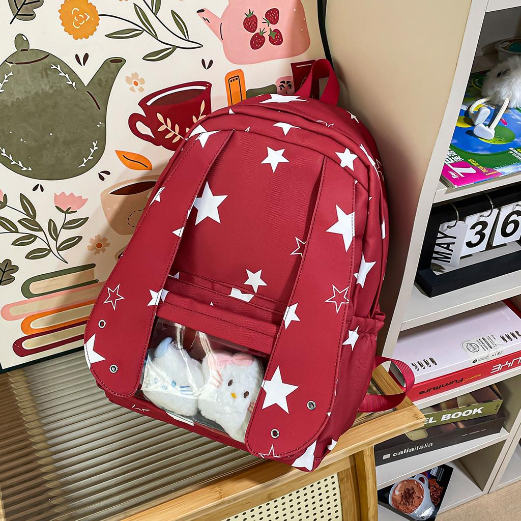 Schoolbag Korean version ins girl backpack wholesale large-capacity new school season backpack Japanese small fresh student schoolbag