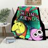 Blanket For Soft Throw Blanket F-Friends for Picnic Cartoon Bed Sofa Home Bedroom Cozy S-Smiling Warm Comfortable