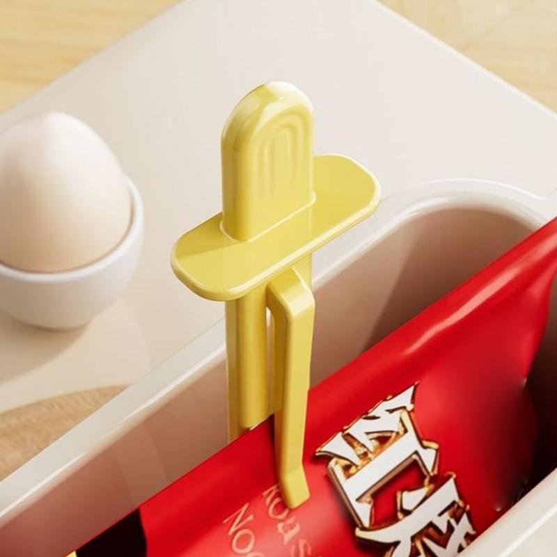 Instant Noodle Bowl With Multi-Functional Instant Noodle Fork With Handles Food Container For Dorms Camping School Office Home