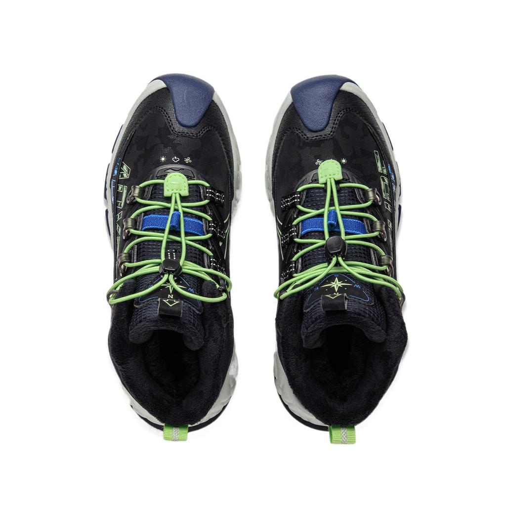 Li Ning Kinder Outdoor High-Top Schuhe Kinderschuhe Schwarz YKEU002-33