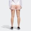 adidas M10 Short Mid Waist Comfortable Elastic Striped Skin-Friendly Casual Shorts Women Shorts Orange CZ3510