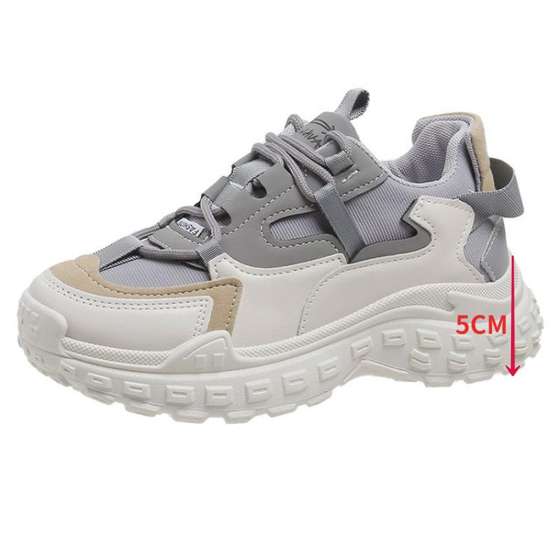 Mode Schuhe für Frauen 2024 Mode Alltag Leichte Freizeitschuhe Bequeme Weiche Sohle Sneaker Damen Plateau Schuhe Zapatos Mujer