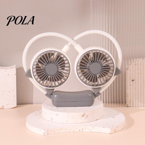 Long-Lasting Battery Life Fan Lazy Hanging Neck USB Rechargeable Portable Personal with 2-Speeds And Cooling 2-speeds Adjustable Hose Quiet