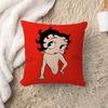 Animation BBetty BBoop Maple Design Cushion Cover Happy Autumn Harvest decor Holiday Decorati Pillow Cover