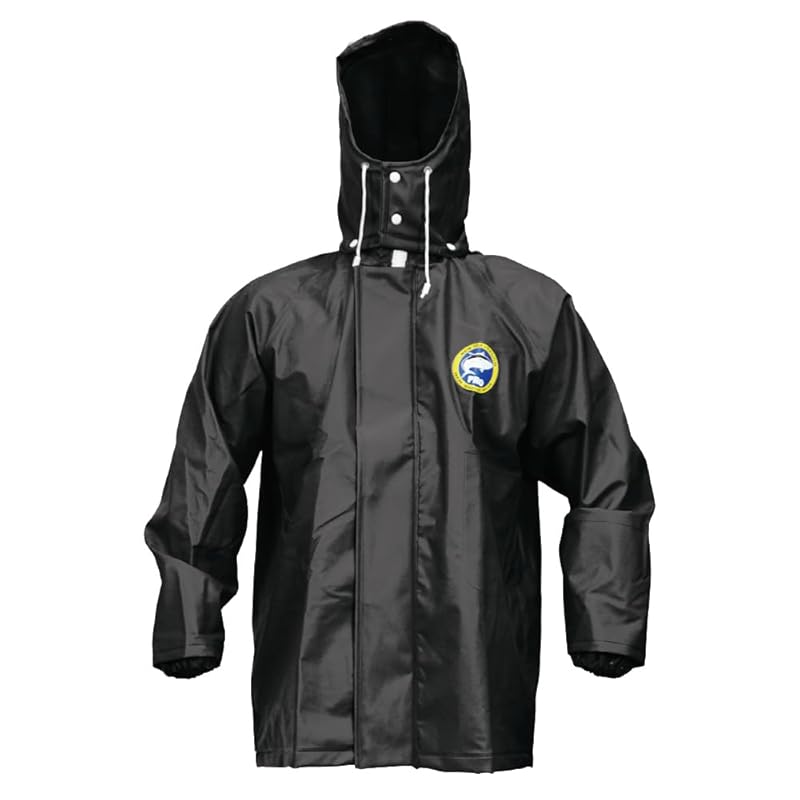 

[Sea version] professional raincoat pvc jumper factory For business use fishing Fisheries wear work clothes