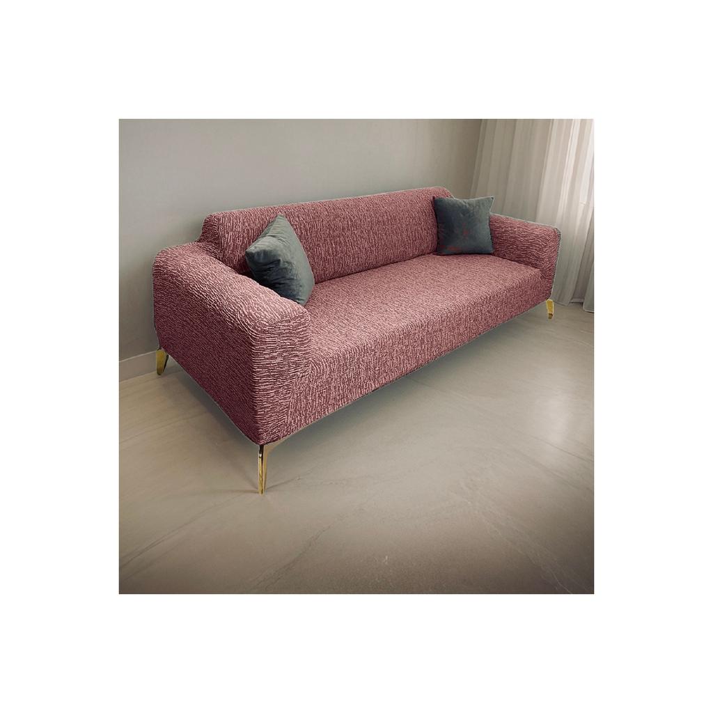 Jacquard-3-Sitzer-Sofabezug, Schlafsofa-Sofabezug (Produktinhalt 1Stk) grau