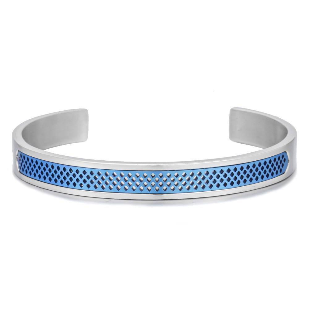 Geometric Crystal Bracelets For Men And Women Handmade Stainless Steel Jewelry Summer 2021