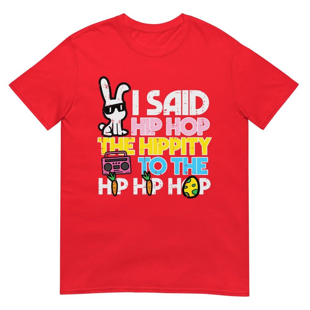 Hip Hop Hippity Easter Bunny Funny Unisex Girls Kids Toddler Tshirt S