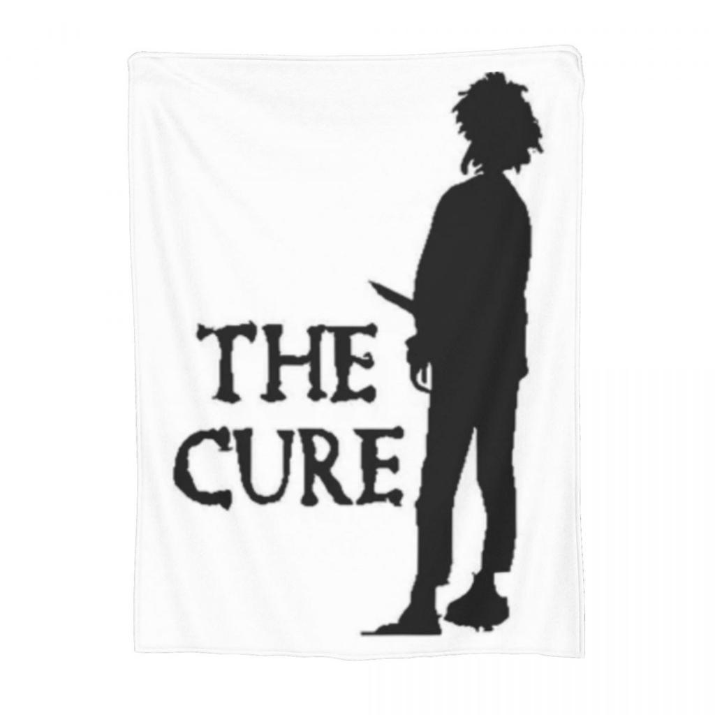 The Cure Robert Smith Logo Decken Flanell Sofa Überwurf Atmungsaktiv für Couch Bettwäsche Outdoor Decken Tagesdecke Steppdecke