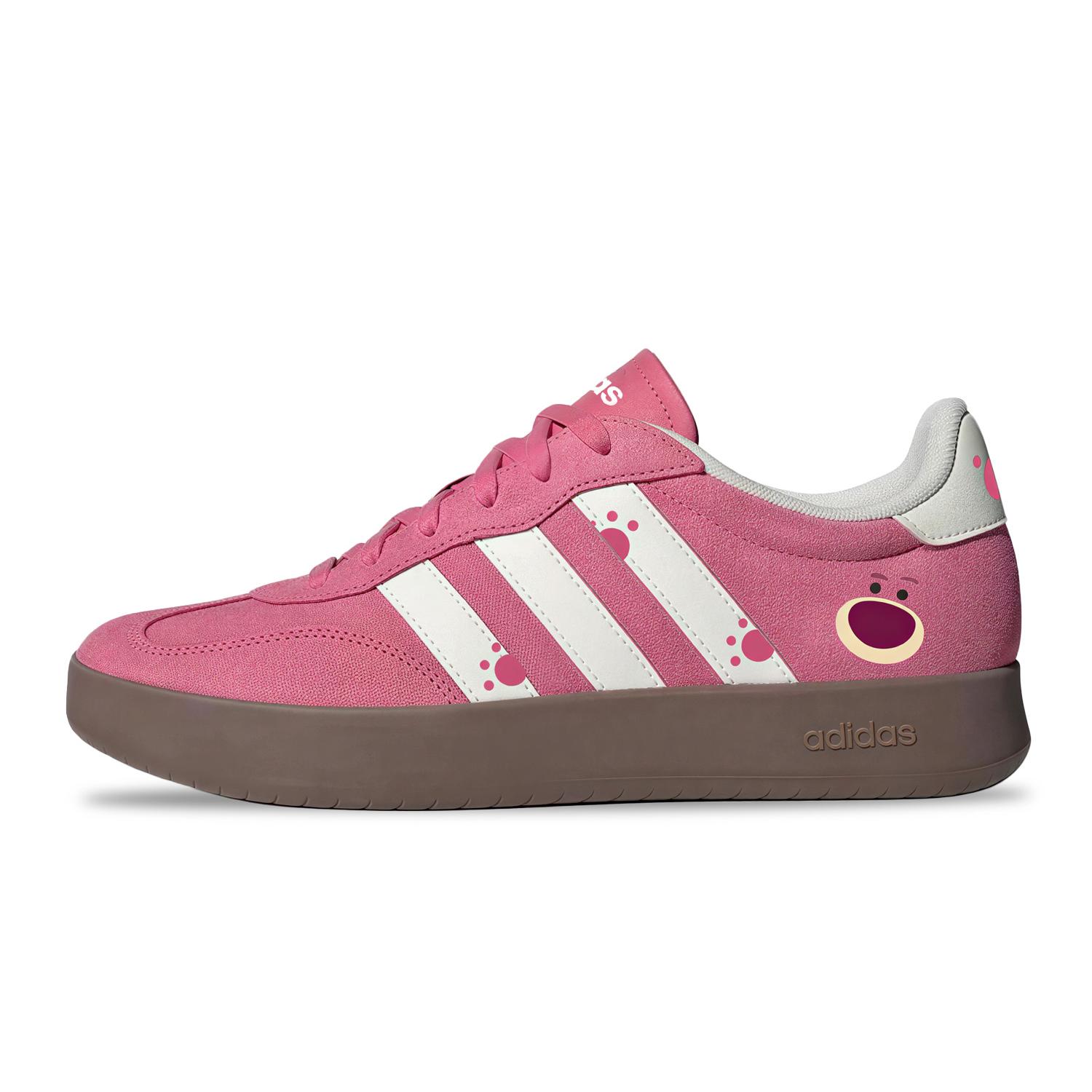 Adidas BARREDA Dreamland, Berry Bubbles Abrasion Resistant Low top German Army Trainers Women s Berry Red JQ4237(Team257-) 36