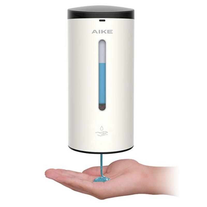 

AIKE New Automatic Liquid Soap Dispenser AK1205 Wall Mounted Commercial Smart Soap Dispenser For Bathroom Large Capacity 800ML