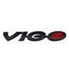 3D Metal HULUX VIGO  SR5 V6 Badge Sticker Rear Trunk Emblem Decal Car Exterior Styling Accessories