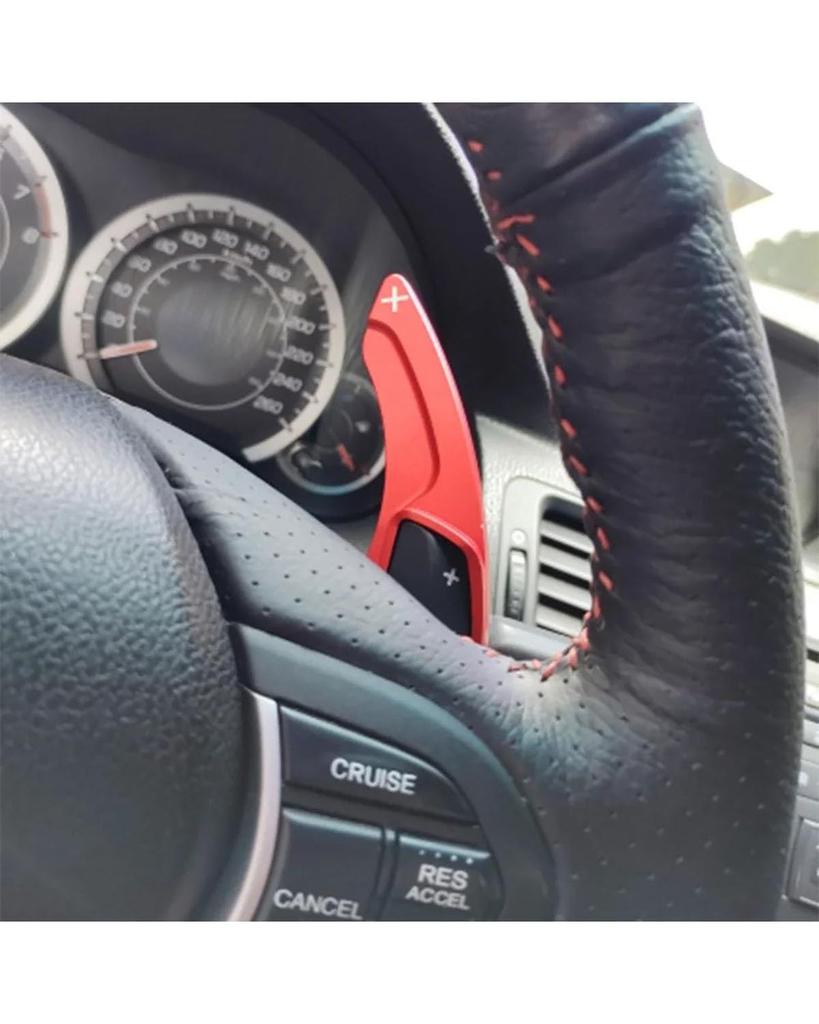 Paddle Shift Cover Extension Accord for 8th Generation Odyssey 4th Generation CR-Z Car Steering Wheel Paddle Shift Extension Sticker (Blue)
