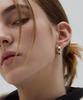 Dawnf 01H01M Polished Silver Earrings