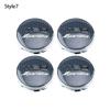 4pcs 60mm Car Tyre Wheel Center Hub Cap Badge For Toyota C-hr Prado Rav4 Yaris Hilux Prius Avensis Corolla Camry Accessories