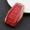 TPU Car Key Cover Case for Geely Emgrand  Kulrey Hawk GX7 Okavango NL3 SUV GT GC9 Coolray X6 X7 EX7 Geometry C Keychain