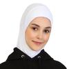 Wrinkle Modal Jersey Hijab Instant Hijab Muslim Innerscarf For Woman Under Cap Hat Lady Solid Soft Headscarf Crystal Hemp Bonnet