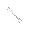 Barbecue Accessory - SAUVIC - Barbecue Tongs - Stainless Steel - 55 Cm - Grey